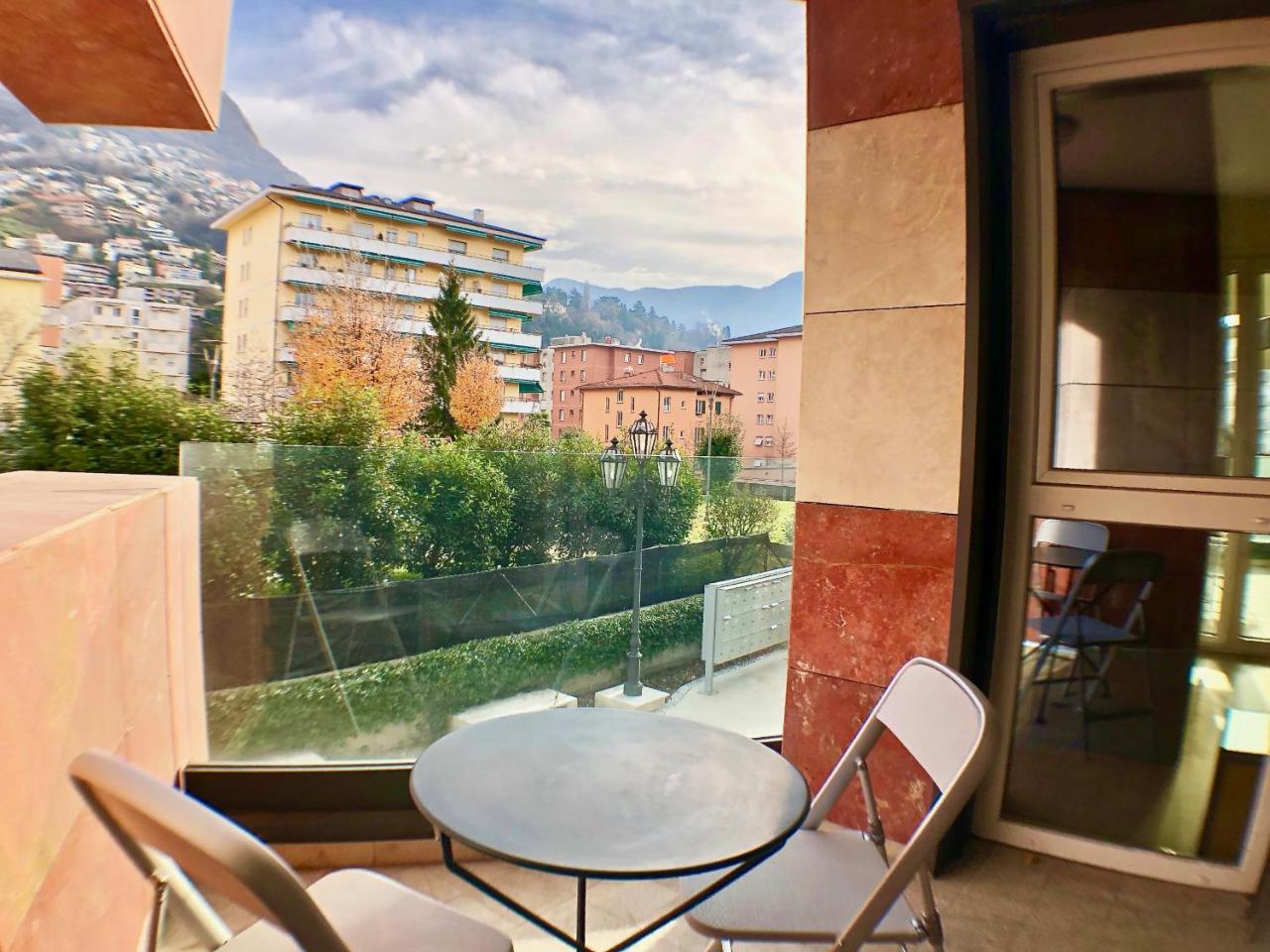 Roggia Apartments By Quokka 360 - A Stone'S Throw From Ciani Park Lugano Exterior foto